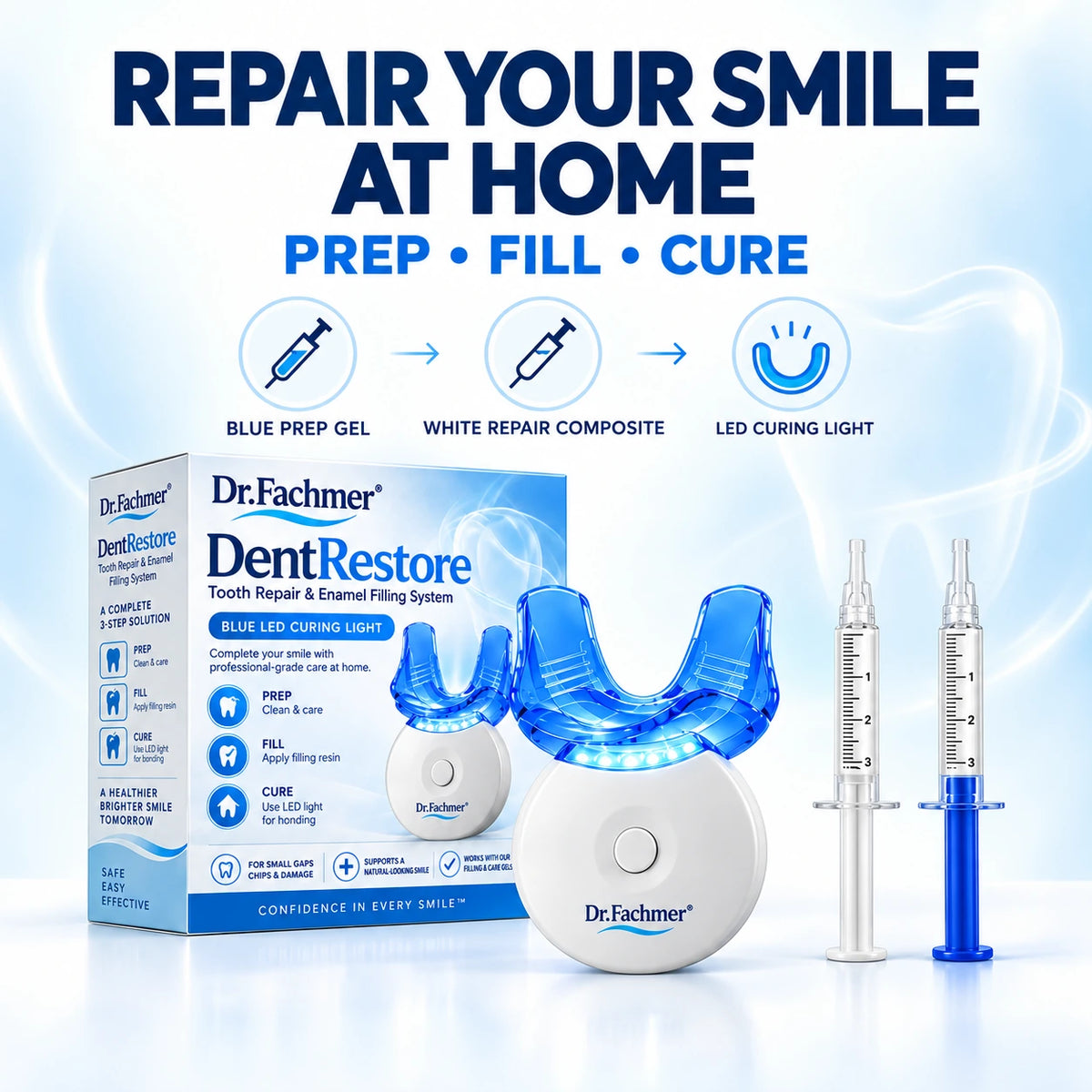 Dr.Fachmer® DentRestore Tooth Repair & Filling System 🌺
