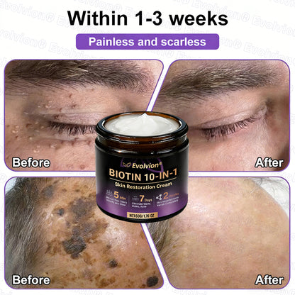 Made and Shipped from USA ✨Evolvion® Biotin 10-in-1 Skin Restoration Cream