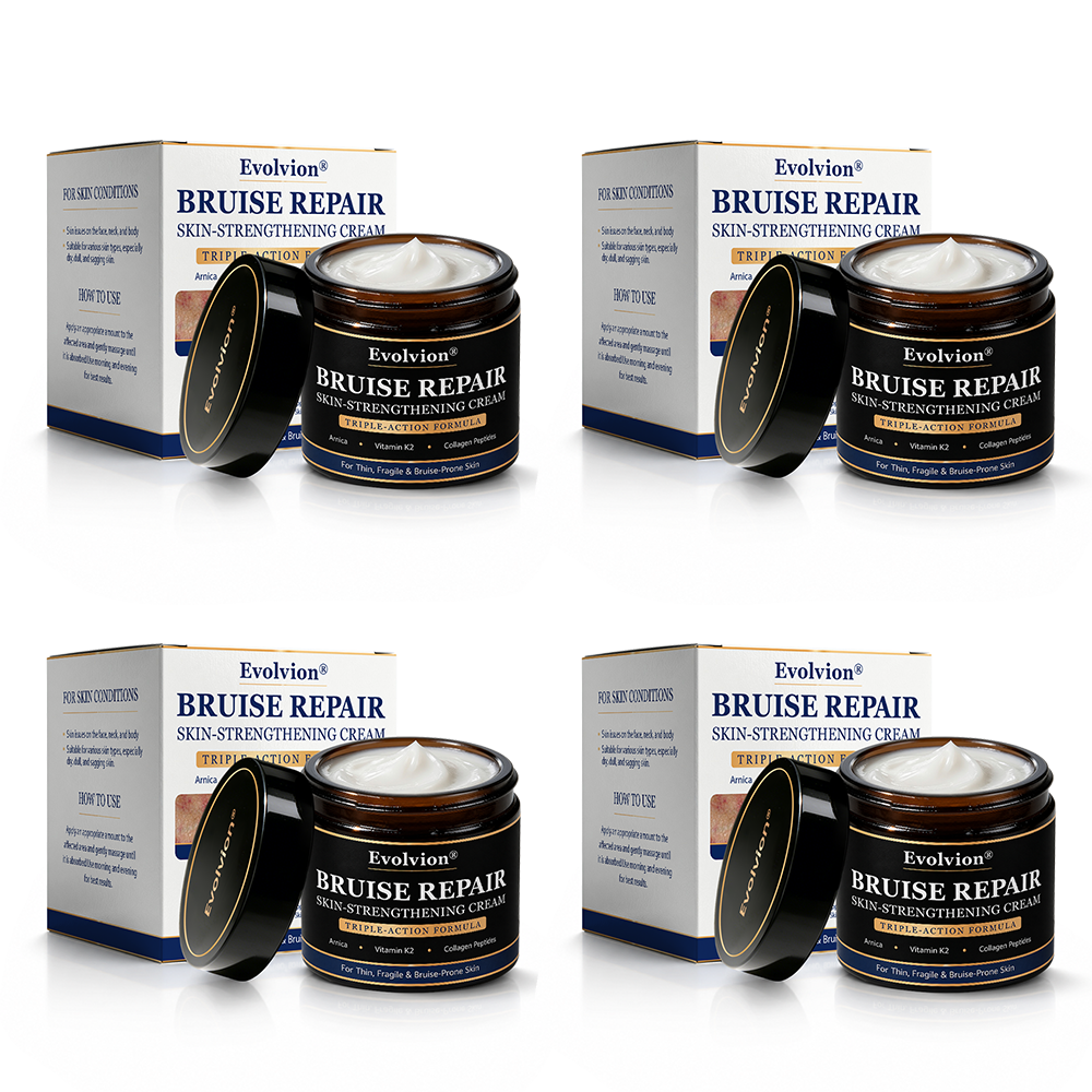 ✨ Bruise-Prone Skin? Discover Evolvion® Bruise Repair & Skin-Strengthening Cream🍀