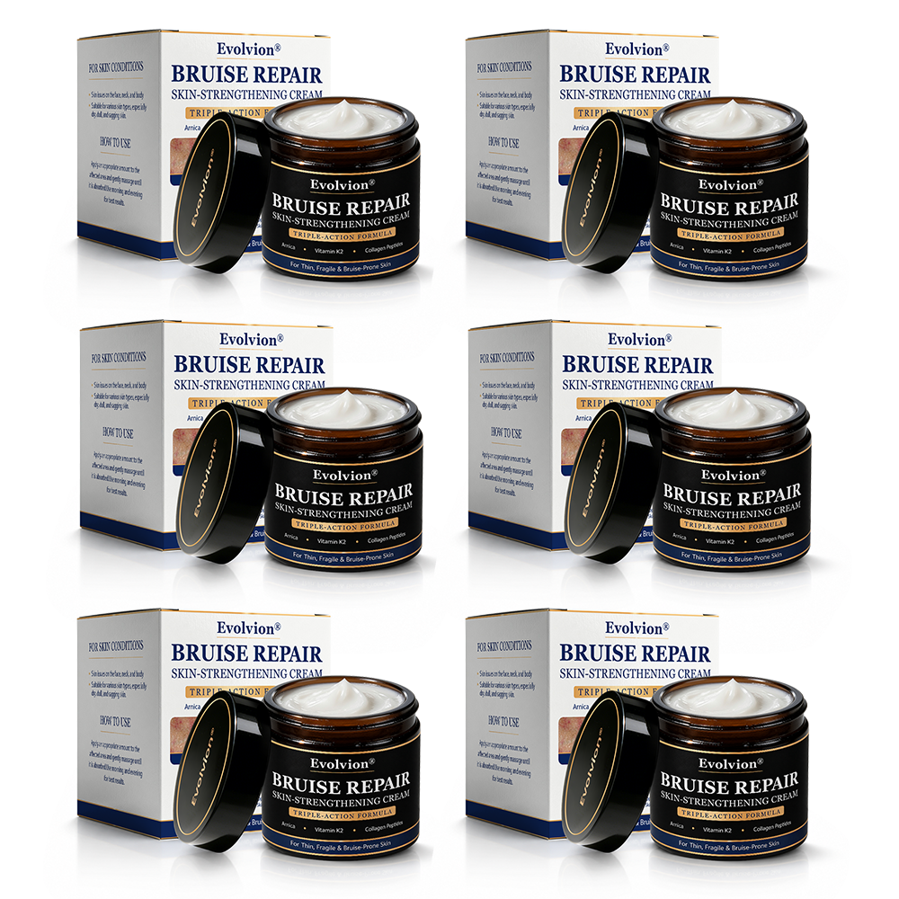 ✨ Bruise-Prone Skin? Discover Evolvion® Bruise Repair & Skin-Strengthening Cream🍀