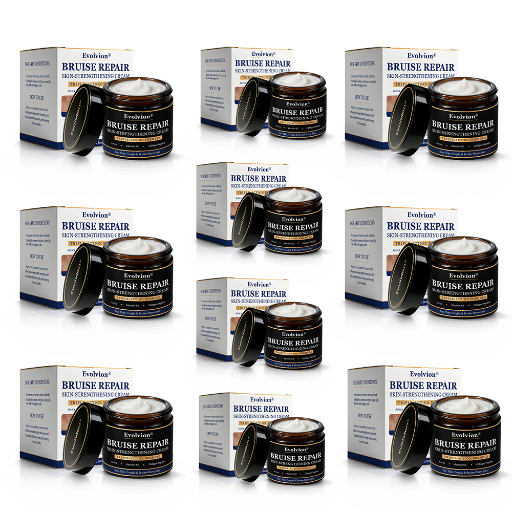 ✨ Bruise-Prone Skin? Discover Evolvion® Bruise Repair & Skin-Strengthening Cream🍀