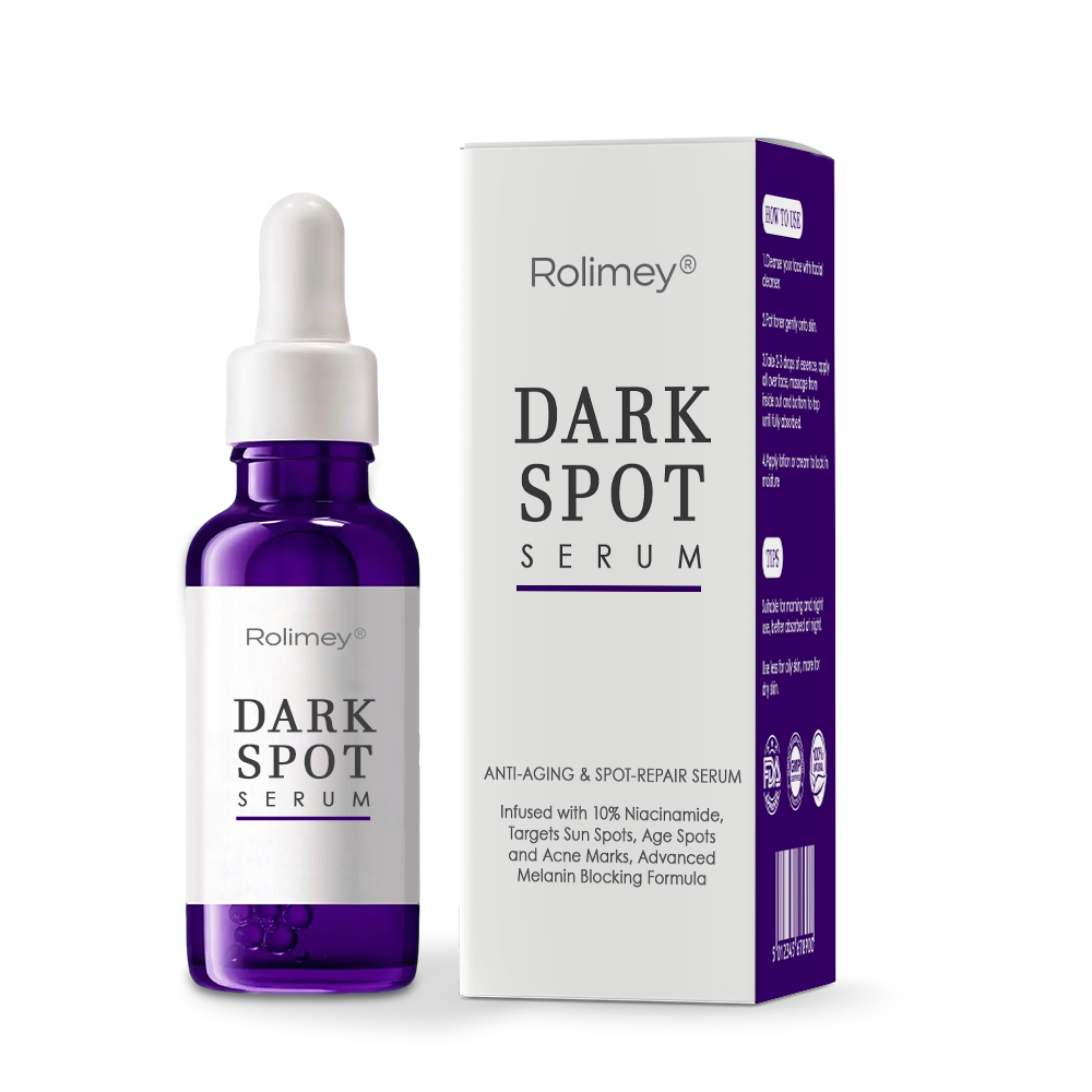 Made and Shipped from USA ✨Rolimey® Anti-aging & Spot-repair Serum, Infused with 10% Niacinamide, Targets Sun Spots, Age Spots and Acne Marks, Advanced Melanin Blocking Formula