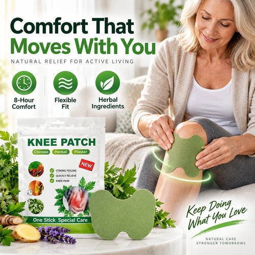 Herbal Knee Patch – 8-Hour Comfort & Flexible Joint Support -up