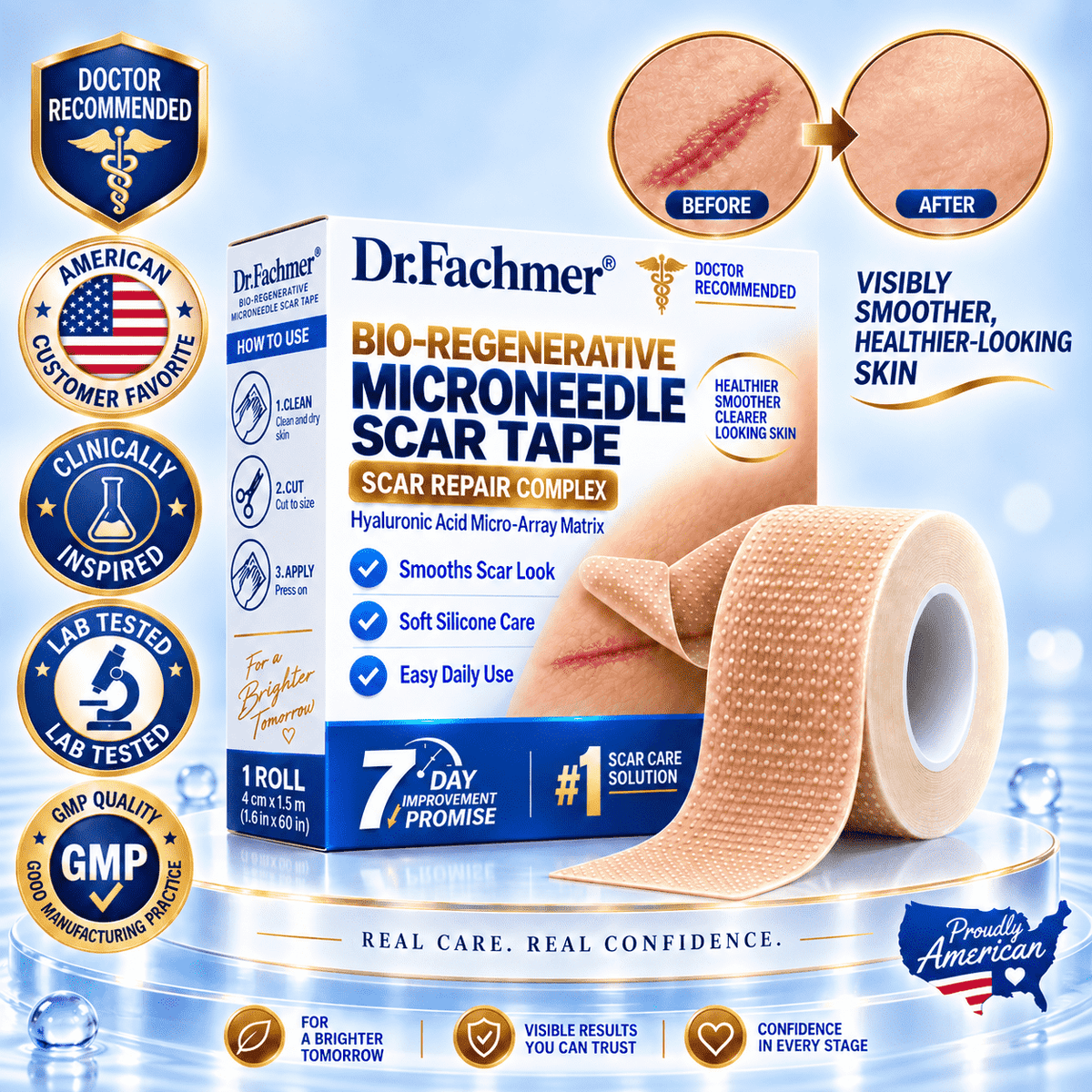 Dr.Fachmer® Bio-Regenerative Microneedle Scar Tape