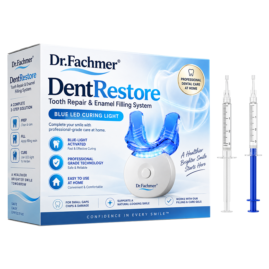 1 WHITE REPAIR GEL + 1 BLUE PREP GEL + 1× LED LIGHT