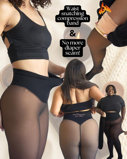 The original magic fleece-lined leggings — now with a new compression band and one-seam design!