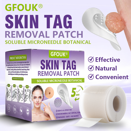 Made and Shipped from USA ✨GFOUK® Soluble Microneedle Botanical Skin Tag Removal Patch🍇