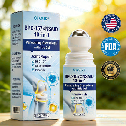 𝐎𝐟𝐟𝐢𝐜𝐢𝐚𝐥 𝐒𝐭𝐨𝐫𝐞 🇺🇸 | GFOUK® BPC-157 × NSAID 10-in-1 Penetrating Greaseless Arthritis Gel 🍀