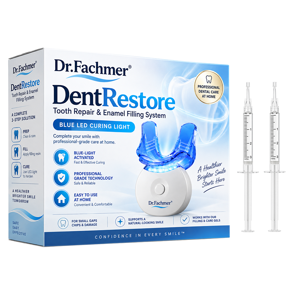 2 WHITE REPAIR GELS + 1× LED LIGHT