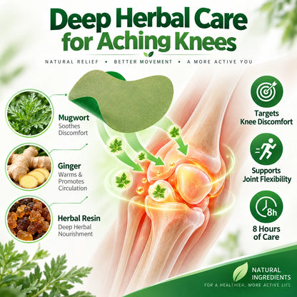 Herbal Knee Patch – 8-Hour Comfort & Flexible Joint Support -up
