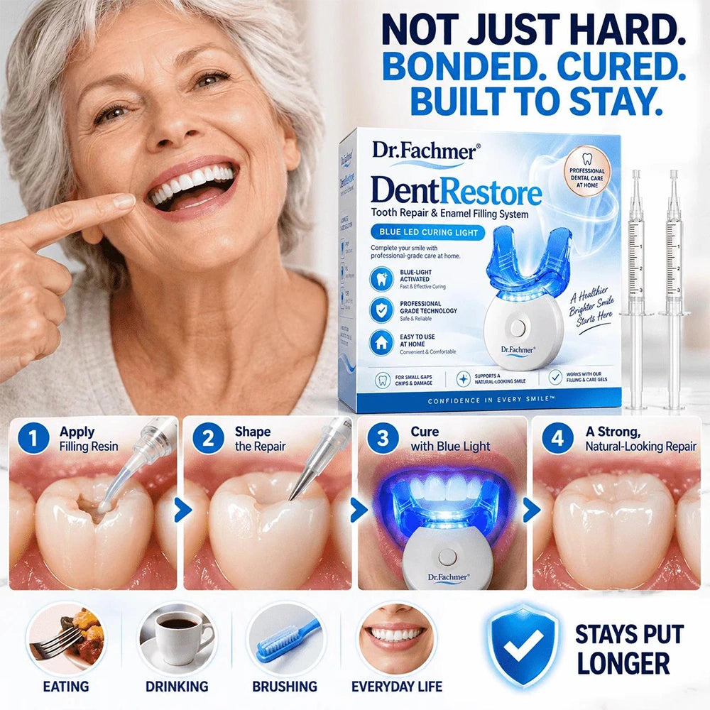 Dr.Fachmer® DentRestore Tooth Repair & Filling System 🌻