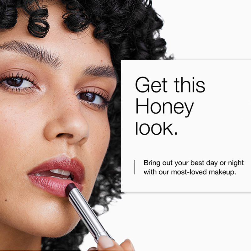 ✨✨✨:Honey Lip & Eye Bundle - Almost Lipstick  Honey + High Impact Mascara Honey🎁🎁-up