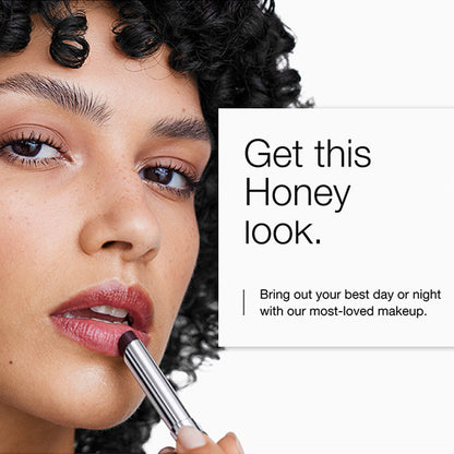 ✨✨✨:Honey Lip & Eye Bundle - Almost Lipstick  Honey + High Impact Mascara Honey🎁🎁-up