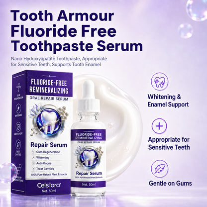 Celsiora® Fluoride-Free Remineralizing Oral Repair Serum — Advanced Enamel & Gum Care