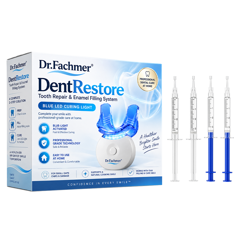 2× White Repair Composite + 2× Blue Prep Gel + 1× LED Light