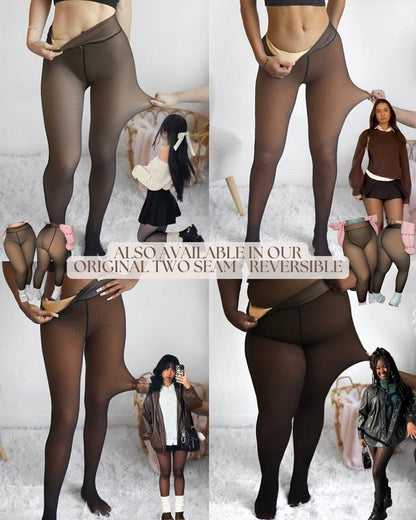 The original magic fleece-lined leggings — now with a new compression band and one-seam design!