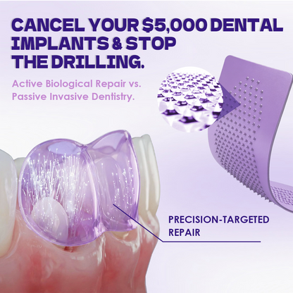 GFOUK® Tideglusib Tooth & Gum Repair Oral Microneedle Patch  | 𝐀𝐝𝐯𝐚𝐧𝐜𝐞𝐝 𝐒𝐭𝐞𝐦-𝐂𝐞𝐥𝐥 𝐀𝐜𝐭𝐢𝐯𝐚𝐭𝐢𝐨𝐧 𝐓𝐞𝐞𝐭𝐡 𝐒𝐭𝐫𝐢𝐩𝐬(🦷𝐑𝐞𝐛𝐮𝐢𝐥𝐝 𝐄𝐧𝐚𝐦𝐞𝐥 & 𝐃𝐞𝐧𝐭𝐢𝐧 • 𝐒𝐭𝐫𝐞𝐧𝐠𝐭𝐡𝐞𝐧 𝐆𝐮𝐦𝐬 • 𝐄𝐫𝐚𝐝𝐢𝐜𝐚𝐭𝐞 𝐓𝐚𝐫𝐭𝐚𝐫 & 𝐎𝐝𝐨𝐫 • 𝐒𝐭𝐨𝐩 𝐓𝐨𝐨𝐭𝐡 𝐒𝐞𝐧𝐬𝐢𝐭𝐢𝐯𝐢𝐭𝐲)