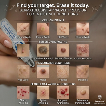 Made and Shipped from USA ✨Evolvion® 𝟕-𝐃𝒂𝘆 𝐒𝗸𝐢𝐧 𝐓𝒂𝗴 & 𝐒𝐩𝙤𝐭 𝐄𝐫𝒂𝐬𝙚𝐫 Painless & Scar-Free Advanced Imperfection Remova𝗜 Ro𝗜𝗜erba𝗜𝗜 Pen 🌼