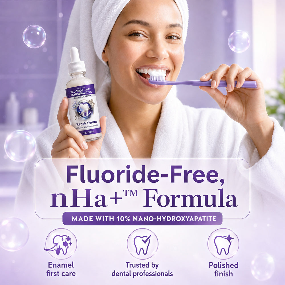 Celsiora® Fluoride-Free Remineralizing Oral Repair Serum — Advanced Enamel & Gum Care
