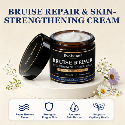 ✨ Bruise-Prone Skin? Discover Evolvion® Bruise Repair & Skin-Strengthening Cream🍀