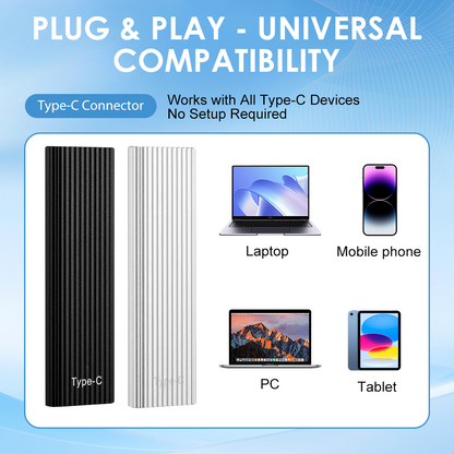 🏆Flash Sale⚡ 50K+ SOLD! Almost Gone-🔥16TB Large-Capacity Type-C Portable Mini SSD-up