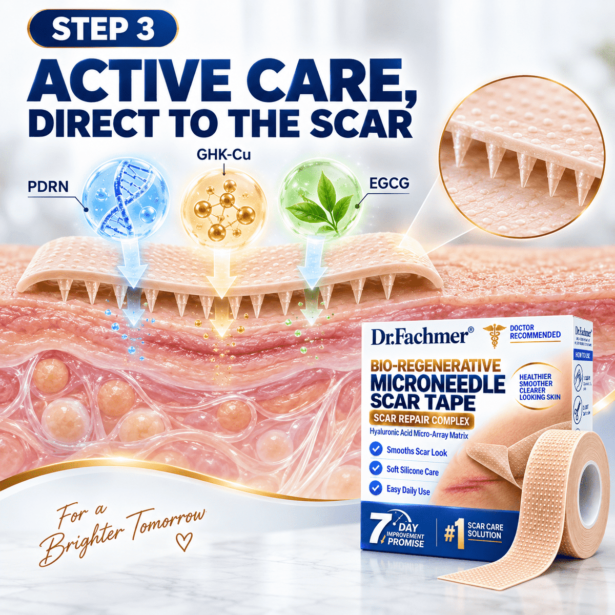 Dr.Fachmer® Bio-Regenerative Microneedle Scar Tape