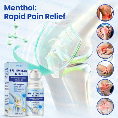𝐎𝐟𝐟𝐢𝐜𝐢𝐚𝐥 𝐒𝐭𝐨𝐫𝐞 🇺🇸 | GFOUK® BPC-157 × NSAID 10-in-1 Penetrating Greaseless Arthritis Gel 🍀