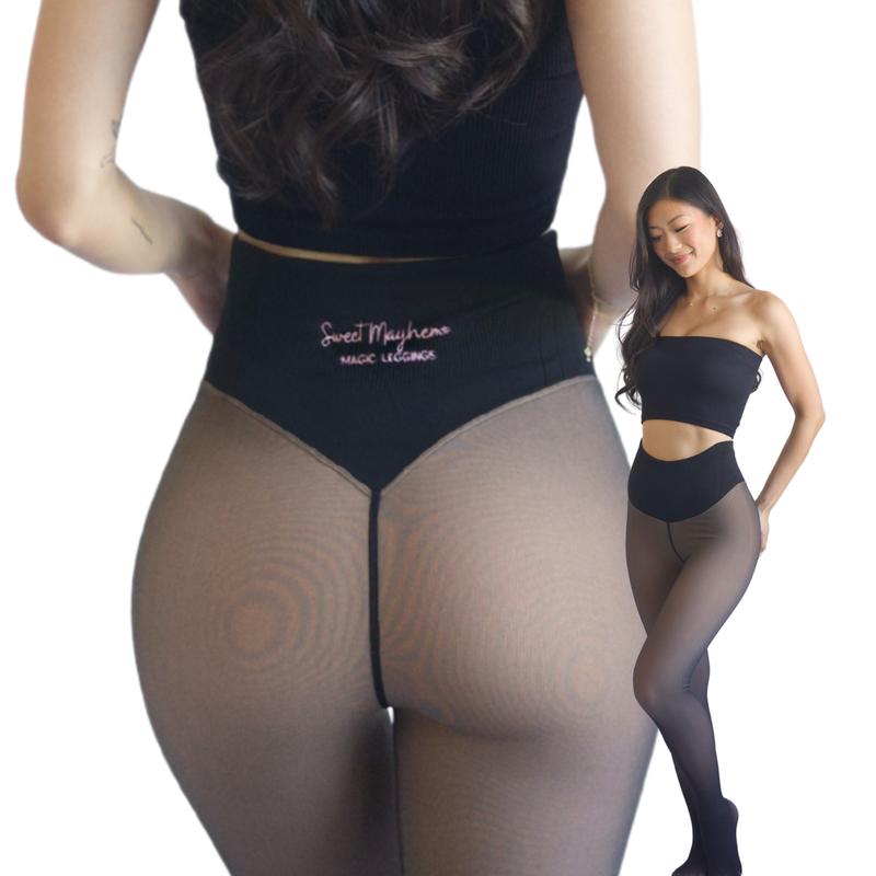The original magic fleece-lined leggings — now with a new compression band and one-seam design!