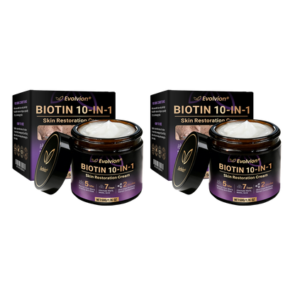 Made and Shipped from USA ✨Evolvion® Biotin 10-in-1 Skin Restoration Cream