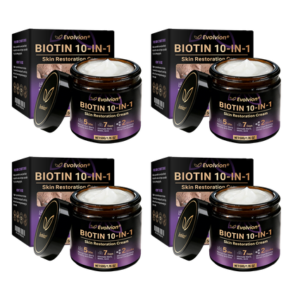 Made and Shipped from USA ✨Evolvion® Biotin 10-in-1 Skin Restoration Cream