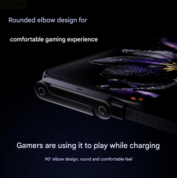 240W Super Fast Charging 2-in-1 Charging Cable & Phone Stand