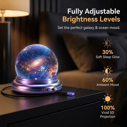 🔮Night Light Projector - Smart Holographic Star Projector 🌼-up