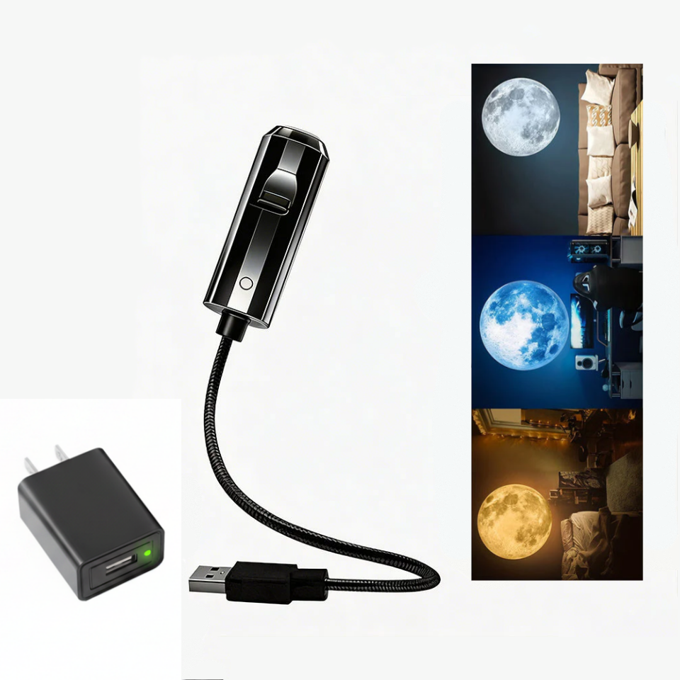 💡BVJ® Plug-and-Play HD Galaxy & Ocean Projector Night Light🥳50,000+ Happy Users  🌼