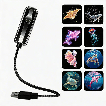 💡BVJ® Plug-and-Play HD Galaxy & Ocean Projector Night Light🥳50,000+ Happy Users  🌼