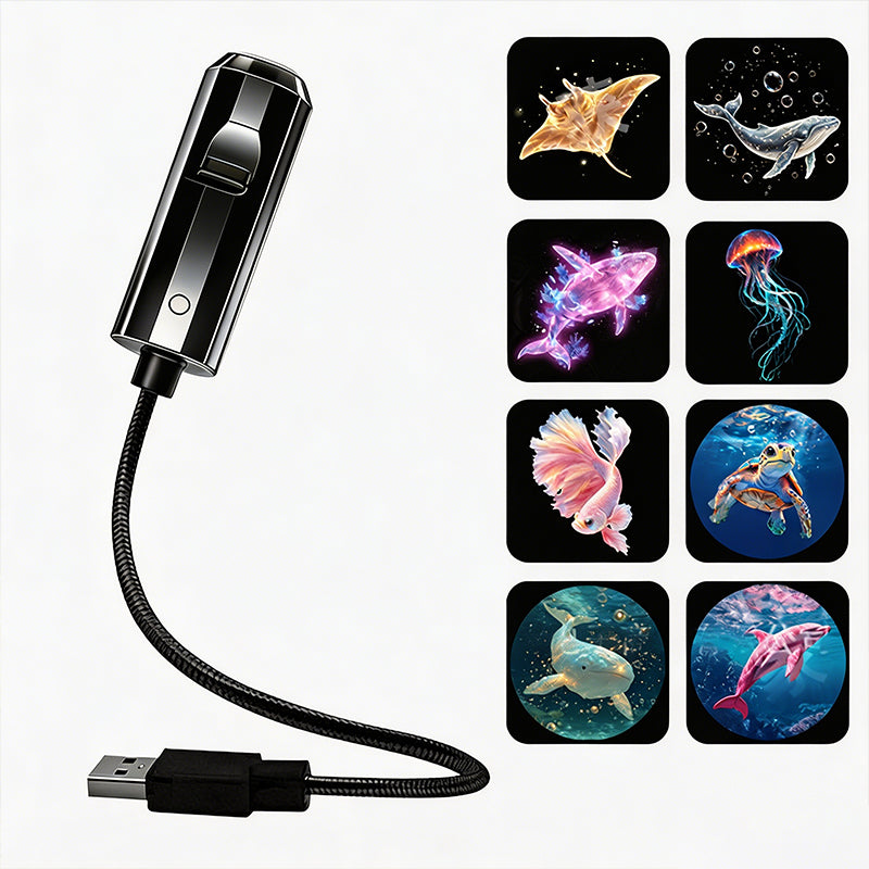 💡BVJ® Plug-and-Play HD Galaxy & Ocean Projector Night Light🥳50,000+ Happy Users  🌼