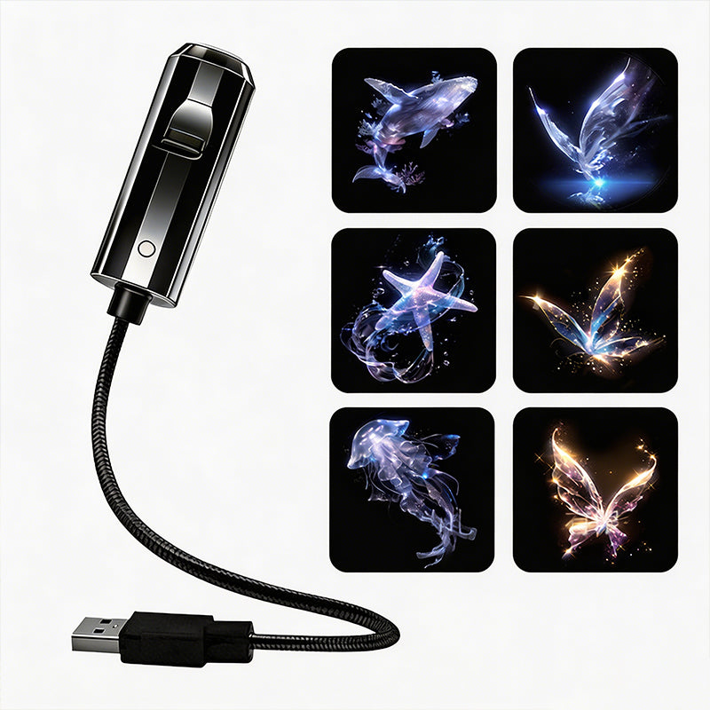 💡BVJ® Plug-and-Play HD Galaxy & Ocean Projector Night Light🥳50,000+ Happy Users  🌼