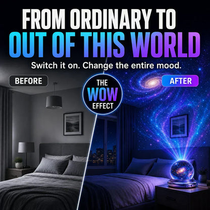 🔮Night Light Projector - Smart Holographic Star Projector 🌼-up